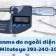 Panme đo ngoài điện tử dải đo 0-25mm Mitutoyo 293-240-30