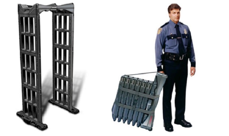 Cổng dò kim loại di động M-Scope Mỹ là cổng dò kim loại tự động đa năng được sử dụng rộng rãi trên thế giới