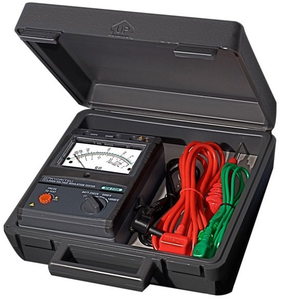 Đồng hồ đo điện trở cách điện Kyoritsu 3123A Đồng hồ đo điện trở cách điện Kyoritsu 3123A