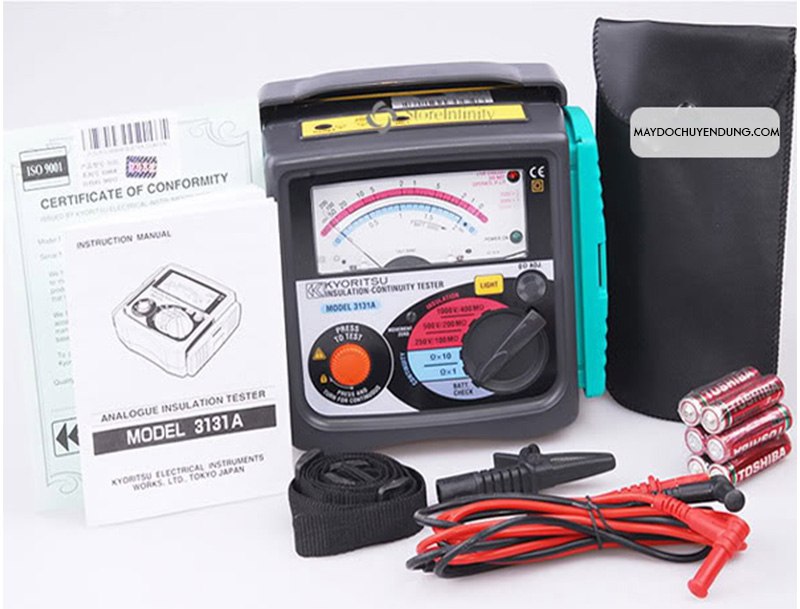 Đồng hồ đo điện trở cách điện Kyoritsu 3131A