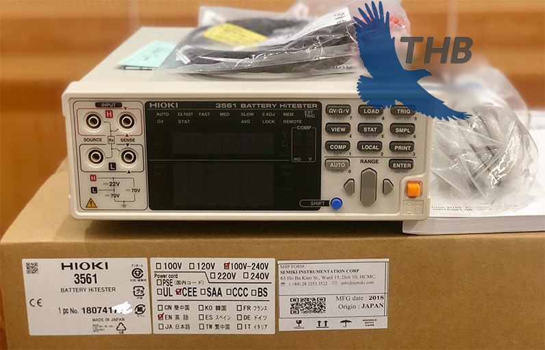 Đồng hồ đo kiểm tra ắc quy Hioki BT3561 Đồng hồ đo kiểm tra ắc quy Hioki BT3561