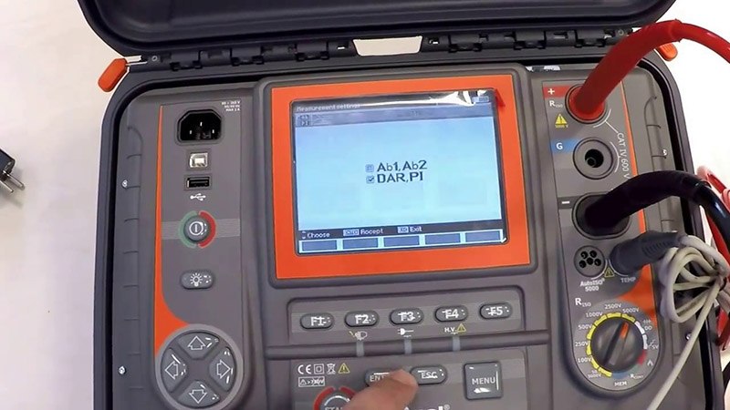 Sonel Mic-5050 đo điện trở cách điện tới 20TΩ