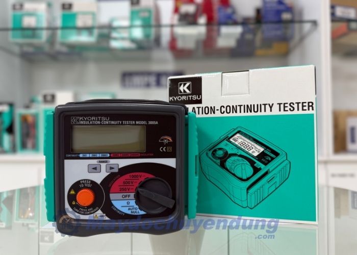 Đồng hồ đo điện trở cách điện Kyoritsu 3005A tích hợp nhiều tính năng