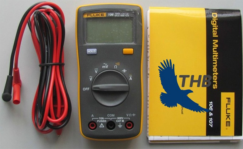 Đồng hồ vạn năng Fluke 106 thuộc phân khúc giá rẻ, mang đến nhiều tính năng