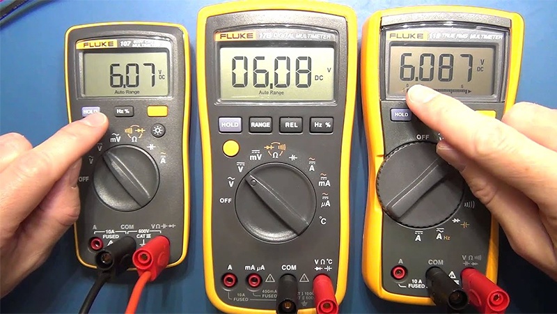 Đồng hồ vạn năng Fluke 107 tương thích với hầu hết các multimeters Fluk Đồng hồ vạn năng Fluke 107 tương thích với hầu hết các multimeters Fluk