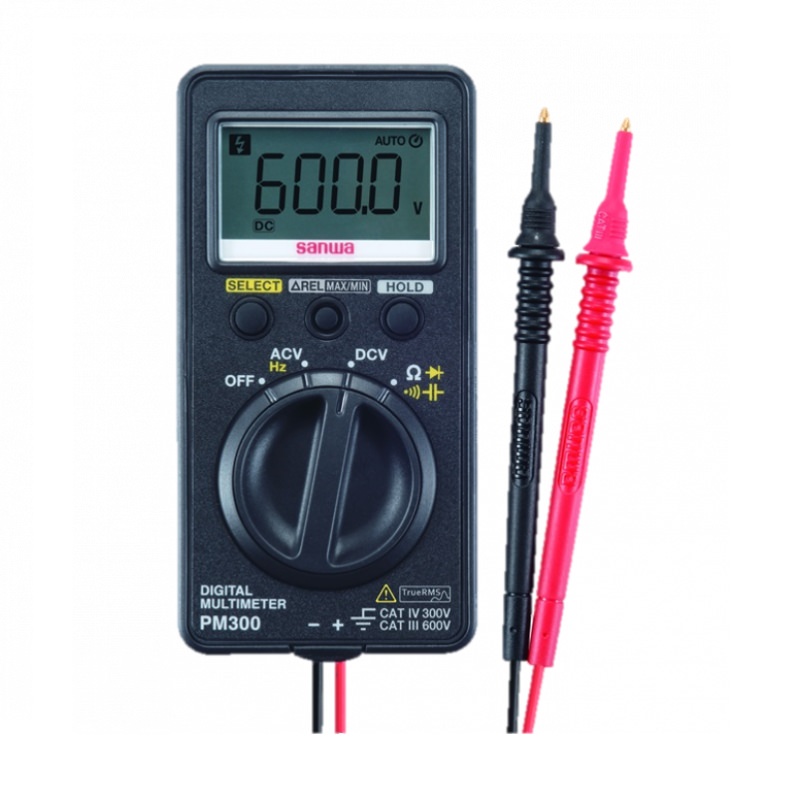 Đồng hồ vạn năng Sanwa PM300 thiết kế thanh lịch, hoạt động mạnh mẽ Đồng hồ vạn năng Sanwa PM300 thiết kế thanh lịch, hoạt động mạnh mẽ