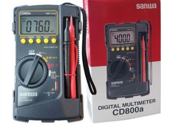 Đồng hồ vạn năng Sanwa CD800a ứng dụng linh hoạt