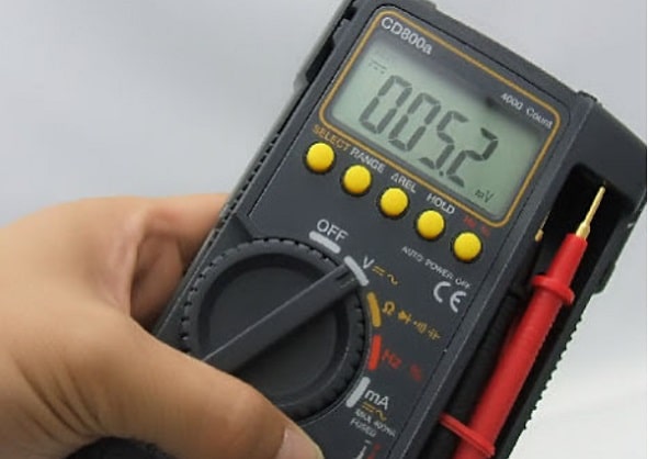Đồng hồ vạn năng Sanwa CD800a thiết kế chắc chắn, độ an toàn cao
