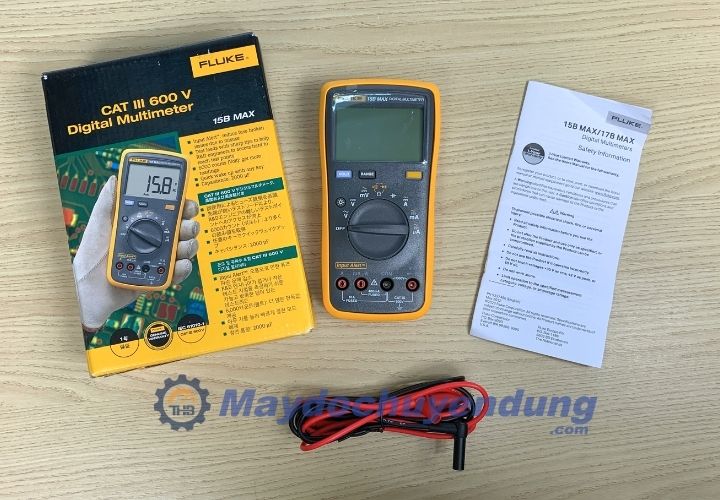 Đồng hồ đo điện Fluke 15B-MAX đa năng, đo chính xác