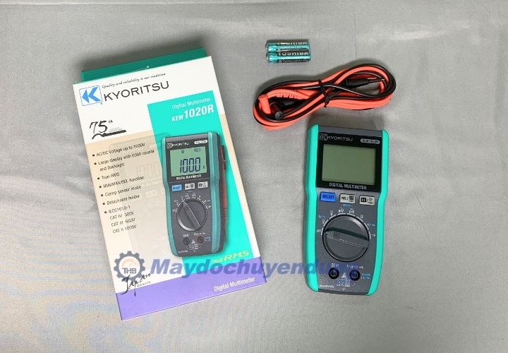 True RMS trên đồng hồ đo Kyoritsu 1020R cho phép đo chính xác