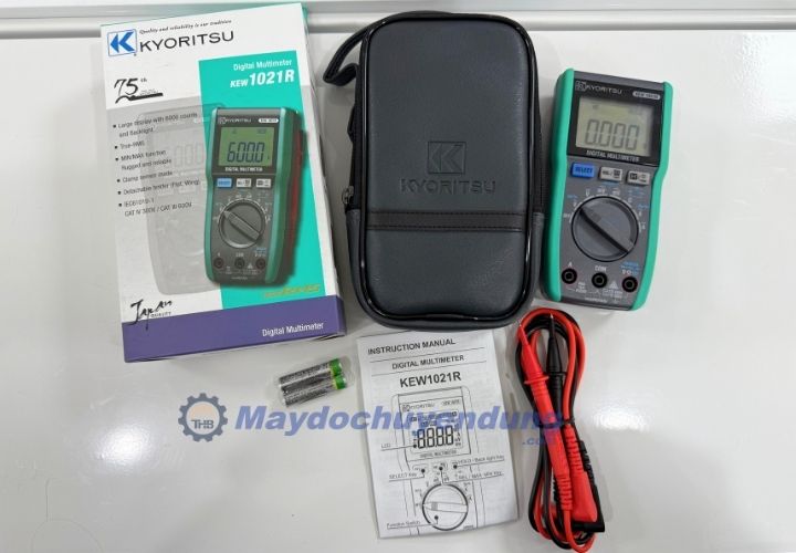 Đồng hồ vạn năng Kyoritsu 1021R và phụ kiện