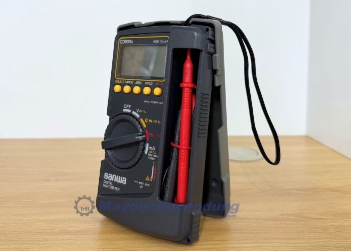 Sanwa CD800A mang thiết kế đơn giản chắc chắn