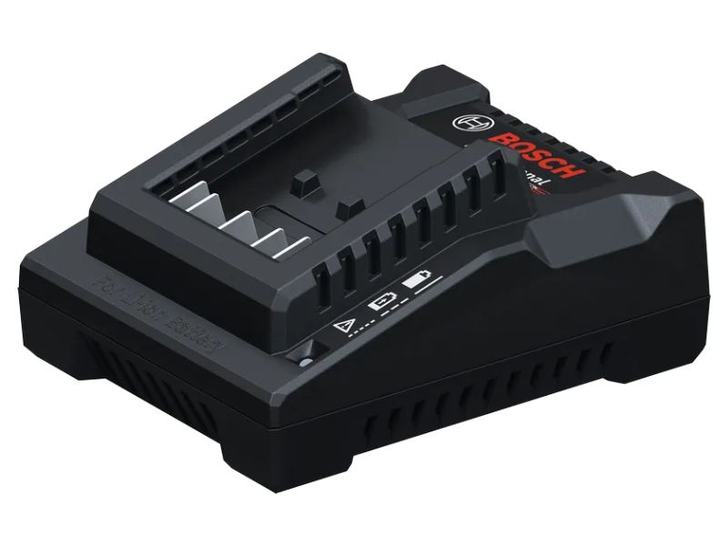 Bộ sạc GAL 18V-20 (II) nhỏ gọn, hoạt động với dòng sạc 2A