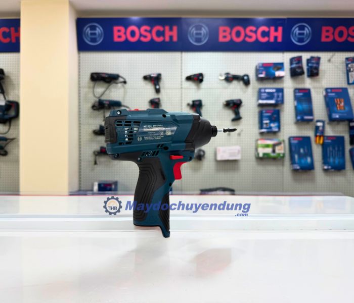 Bosch GDR 120-LI được thiết kế các rãnh tản nhiệt lớn hạn chế nóng máy khi làm việc