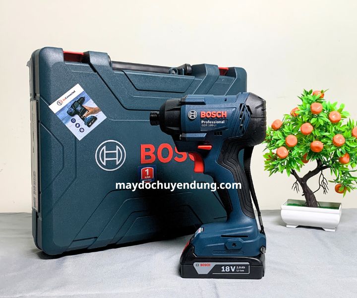 Bosch GDR 180-LI có thể dễ dàng thao tác bằng một tay