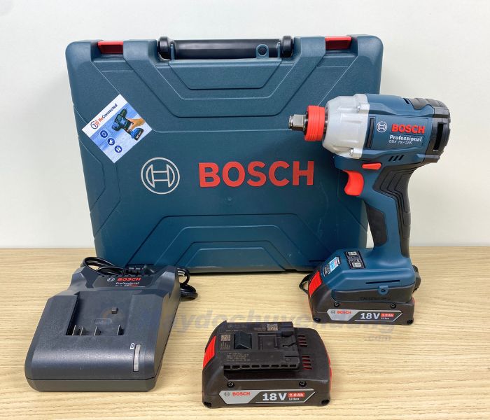 Bộ sản phẩm máy vặn vít dùng pin Bosch GDX 18V-285