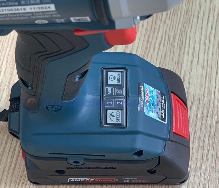 Bosch GDX 18V-285 có 2 chế độ bắt vít hiện đại