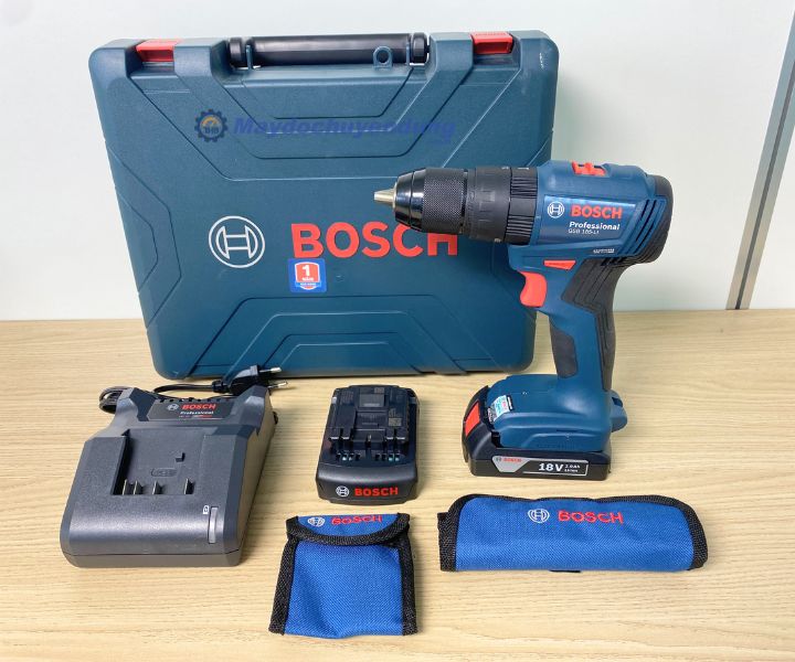 Bosch GSB 185-LI và phụ kiện