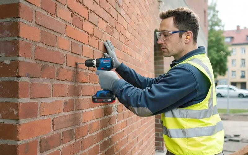 Bosch GSB 18V-52 (1 pin) ứng dụng rộng rãi trong nhiều công việc 