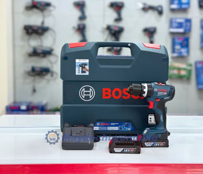 Bộ máy khoan động lực dùng pin Bosch GSB 18V-65
