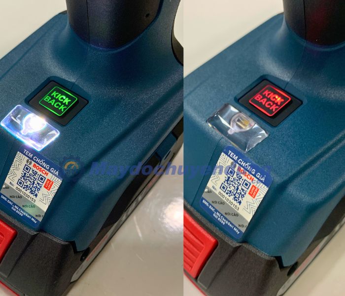 Bosch GSB 18V-65 được trang bị tính năng KickBack Control