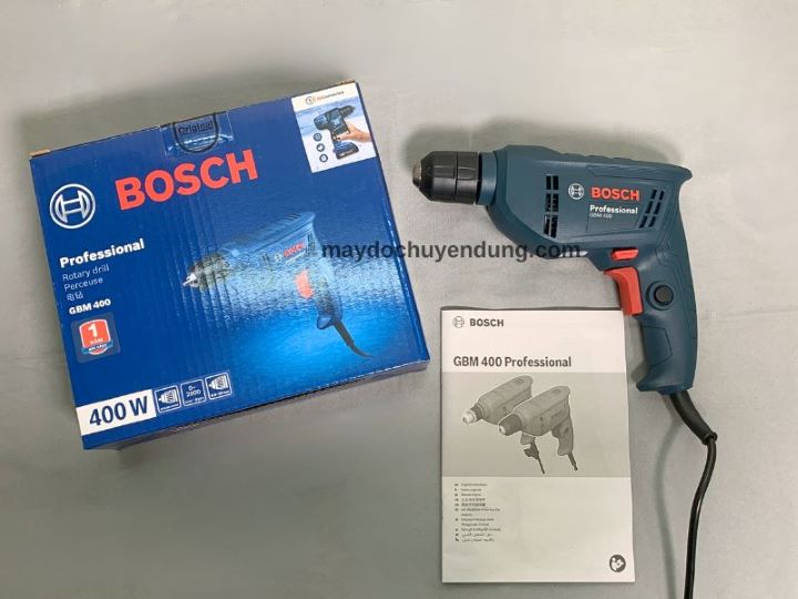 GBM 400 có thể khoan trên nhiều vật liệu