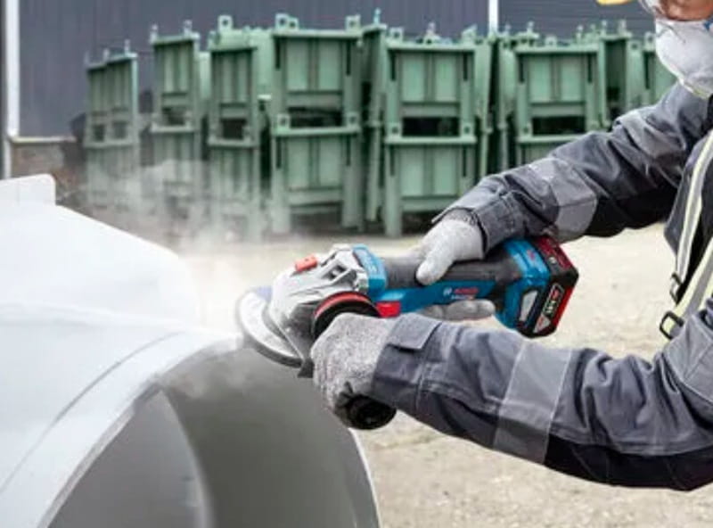 Bosch GWS 18V-11PS Solo 100mm mài cắt nhanh, đa chức năng