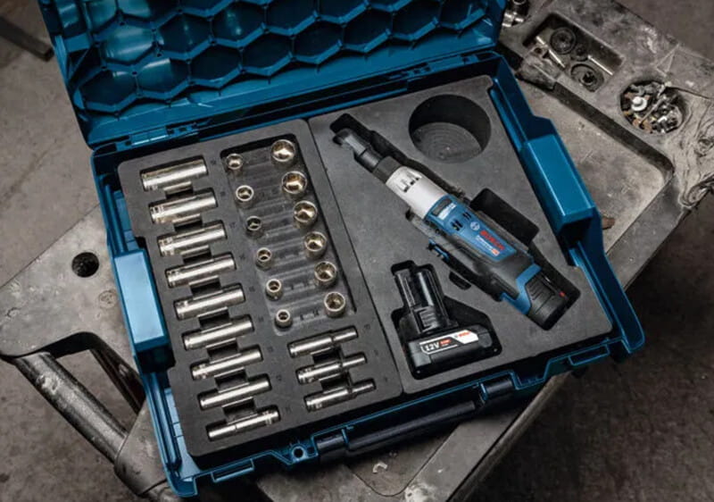 Máy nhỏ gọn, dễ bảo quản trong các hộp dụng cụ