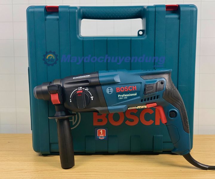 Máy khoan búa Bosch GBH 220 có thể điều chỉnh tùy ý
