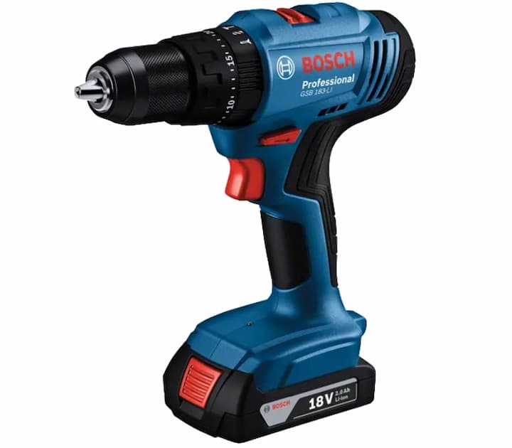 Bosch GSB 183-LI tương thích với toàn bộ hệ sinh thái pin 18V của Bosch