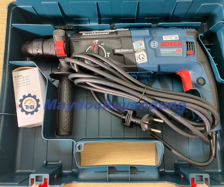 Bosch GBH 2-28 DFV có độ rung nhỏ