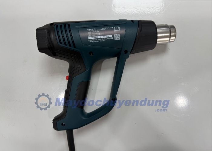 Vỏ máy Bosch GHG 18-60 bọc bằng nhựa tổng hợp đã qua xử lý kỹ lưỡng