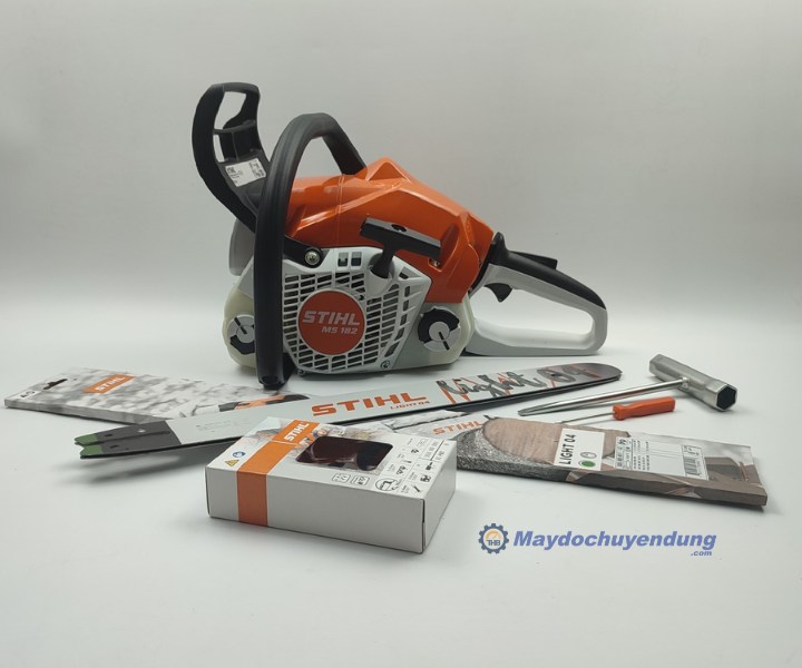 STIHL MS 182 thiết kế nhỏ gọn, mang đến sự thuận tiện khi sử dụng