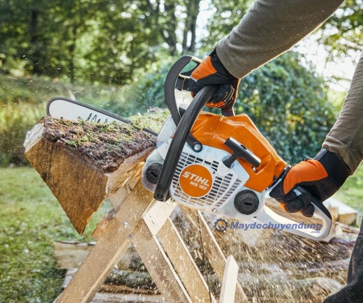 STIHL MS 182 hoạt động manh mẽ, trang bị nhiều tính năng thông minh