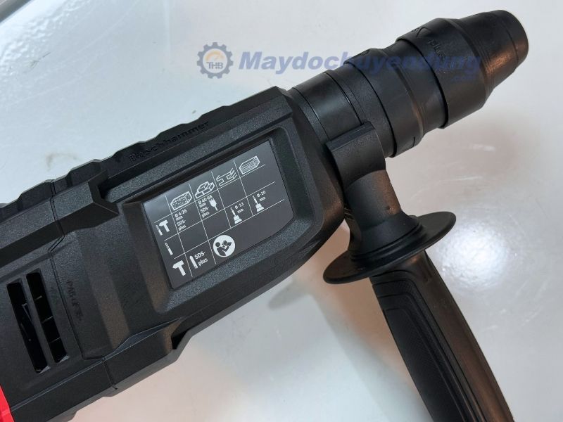 Bosch GBH 2-26 F tích hợp tới 3 chế độ làm việc