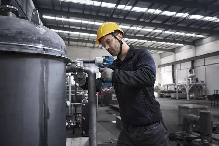 Bosch GDS 18V-780 SOLO được ứng dụng trong nhiều ngành nghề