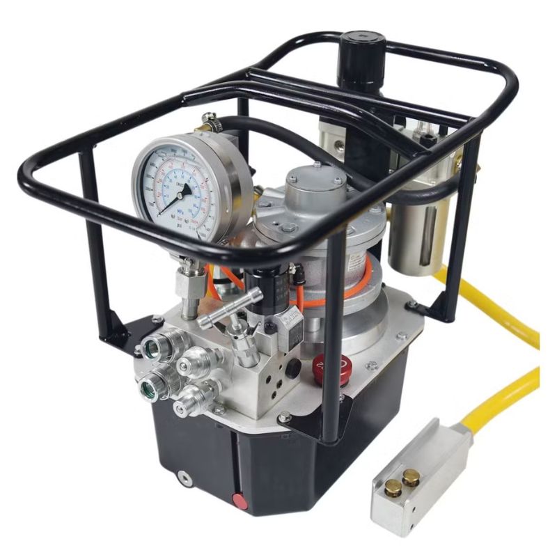 Bơm vận hành bằng khí nén trong dải 4–8 bar với công suất 4.0 Hp