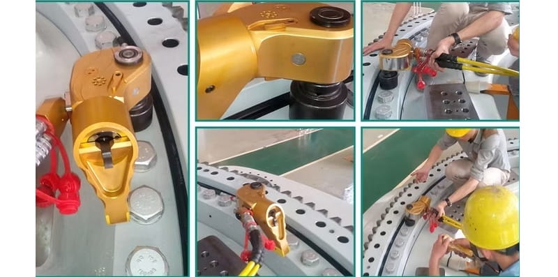 Cờ lê thủy lực dạng chụp Wren 1ATWS siết tháo bu lông mạnh mẽ với kích cỡ lên tới M36