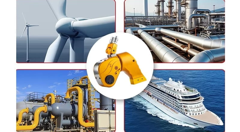 Cờ lê thủy lực 8ATWS chuyên dùng trong các lĩnh vực công nghiệp nặng