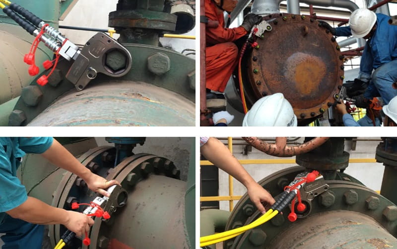 Wren 4ATWH siết đai ốc mạnh mẽ trên nhiều chi tiết cơ khí