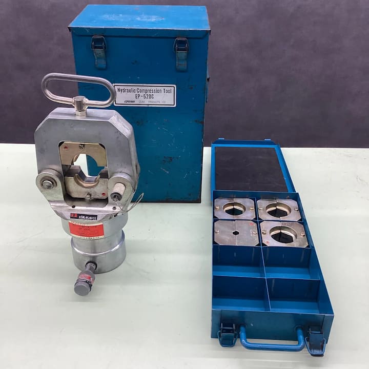 Đầu ép cos thủy lực IZUMI EP-520C ép lục giác mạnh mẽ