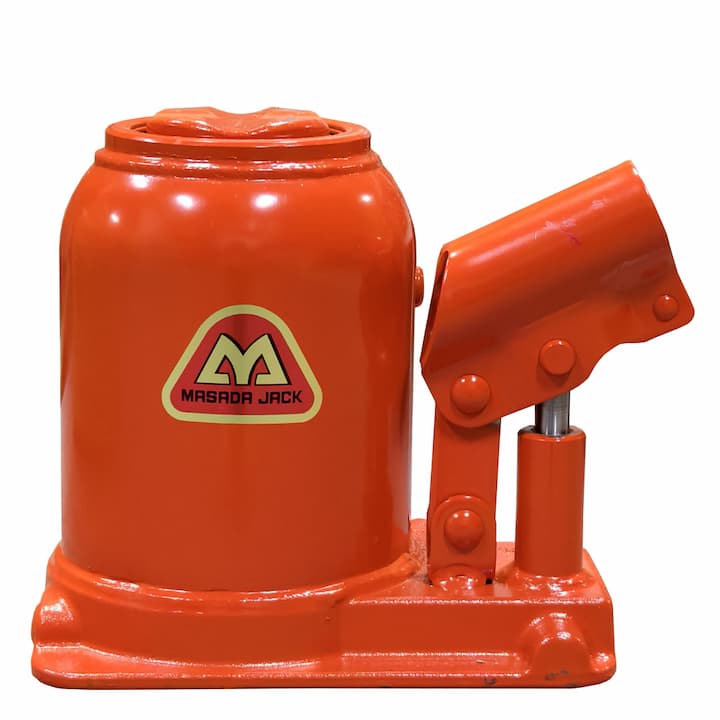 Kích thủy lực lùn Masada MHB-30Y 30 tấn là lựa chọn phổ biến trong garage sửa chữa xe tải