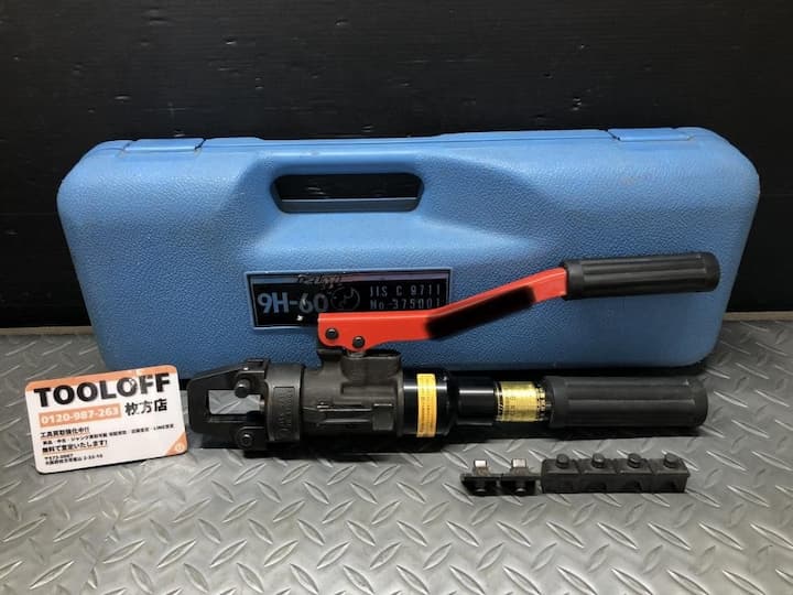 Kìm ép cos thủy lực IZUMI 9H-60 được thiết kế với lực ép tối đa lên đến 54kN