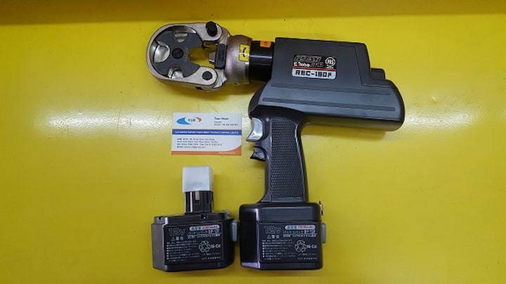 IZUMI REC-150F có khả năng ép chặt các đầu cos trong phạm vi từ 14mm2 đến 150mm2