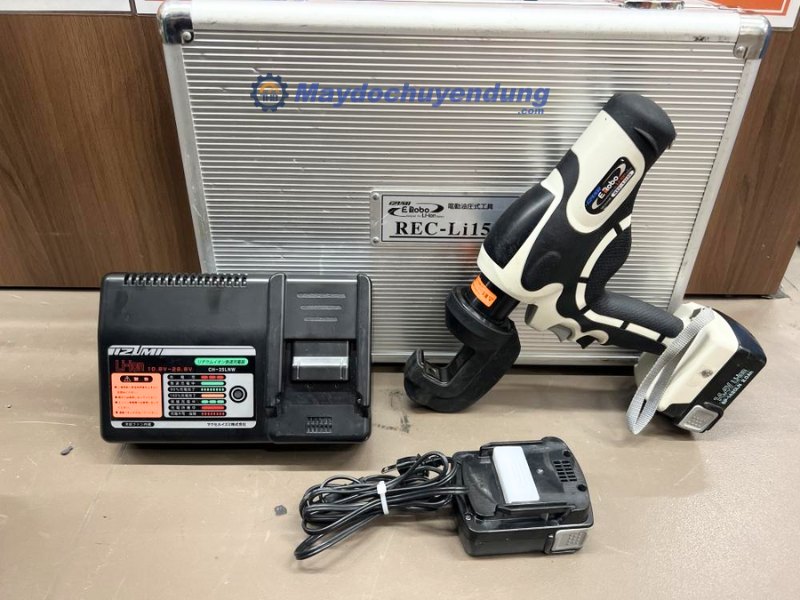 Máy ép cos thủy lực IZUMI REC-Li15S ép đầu cos nhanh chóng, chính xác