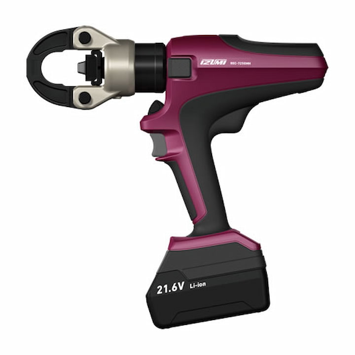 IZUMI S7G-M250H là máy ép cos thủy lực dùng pin sở hữu thiết kế với kiểu dáng gọn gàng