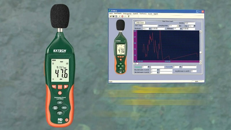 Máy đo và ghi dữ liệu âm thanh Extech HD600