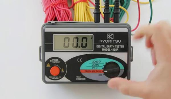 Đồng hồ đo điện trở đất Kyoritsu 4105A đa chức năng