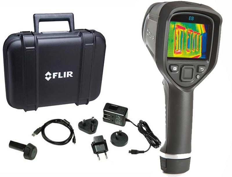 Hình ảnh nhiệt độ phân giải cao trong khoảng nhiệt độ từ -20˚C đến 550˚C