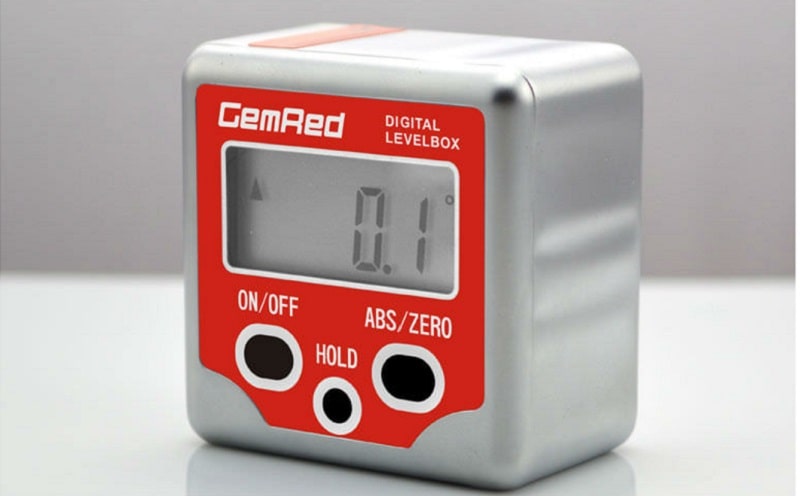 Hộp đo góc nghiêng có thể thực hiện đo đến 360 ° Hộp đo góc nghiêng có thể thực hiện đo đến 360 °